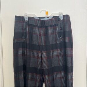 Wide leg dress pants